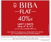 Biba Sale