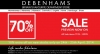 Debenhams Sale