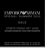 EMPORIO ARMANI Sale