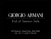 GIORGIO ARMANI Sale