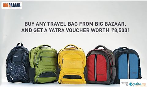 luggage bags in big bazaar