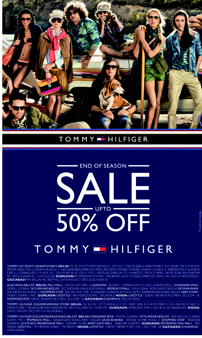tommy hilfiger 50 off sale